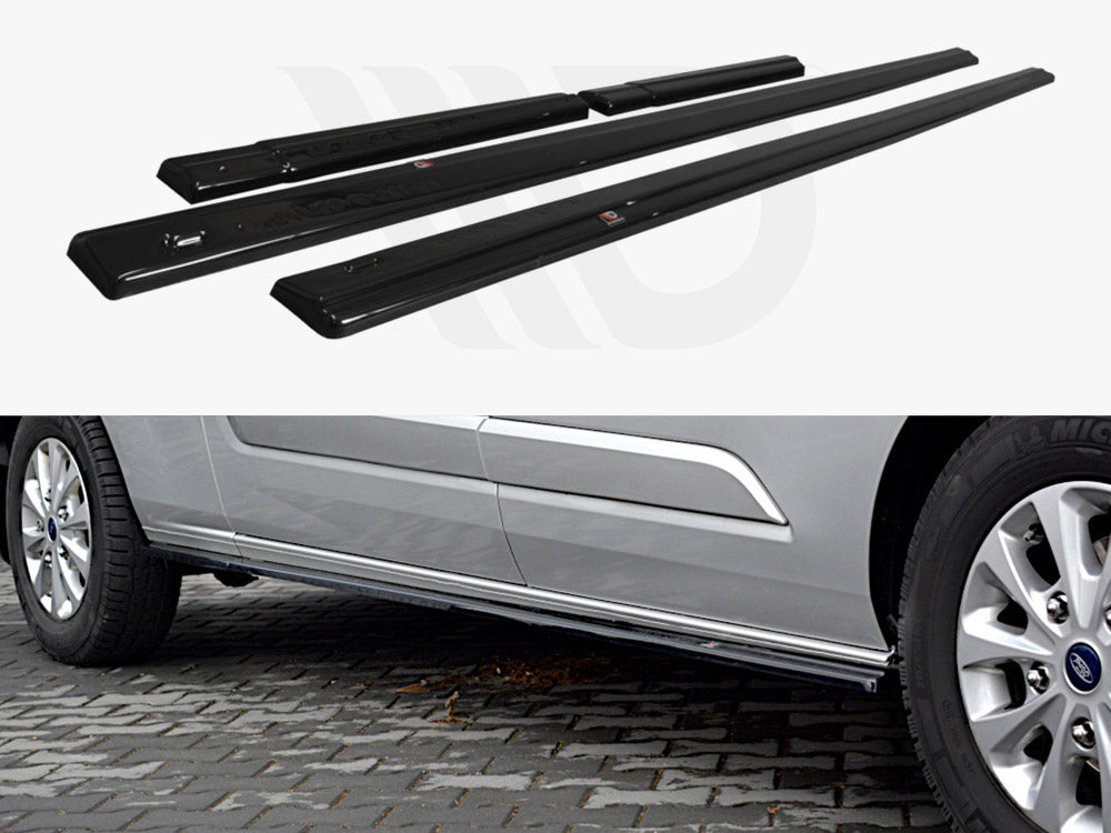 Side Skirts Splitters Ford Transit Custom MK 1 Facelift (2018-UP)