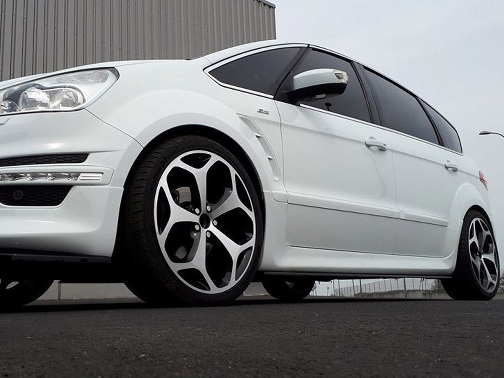 Side Skirts Splitters compatible with Ford S-max Titanium Facelift (2010-2015)
