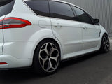 Side Skirts Splitters compatible with Ford S-max Titanium Facelift (2010-2015)