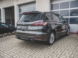 Central Rear Splitter compatible with Ford S-Max Vignale Mk2 Facelift (2019-)