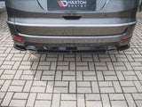 Central Rear Splitter compatible with Ford S-Max Vignale Mk2 Facelift (2019-)