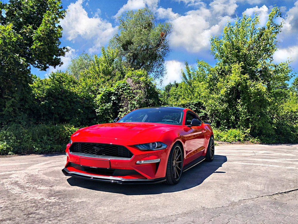 Front Splitter compatible with Ford Mustang Mk6 Facelift (2018-)