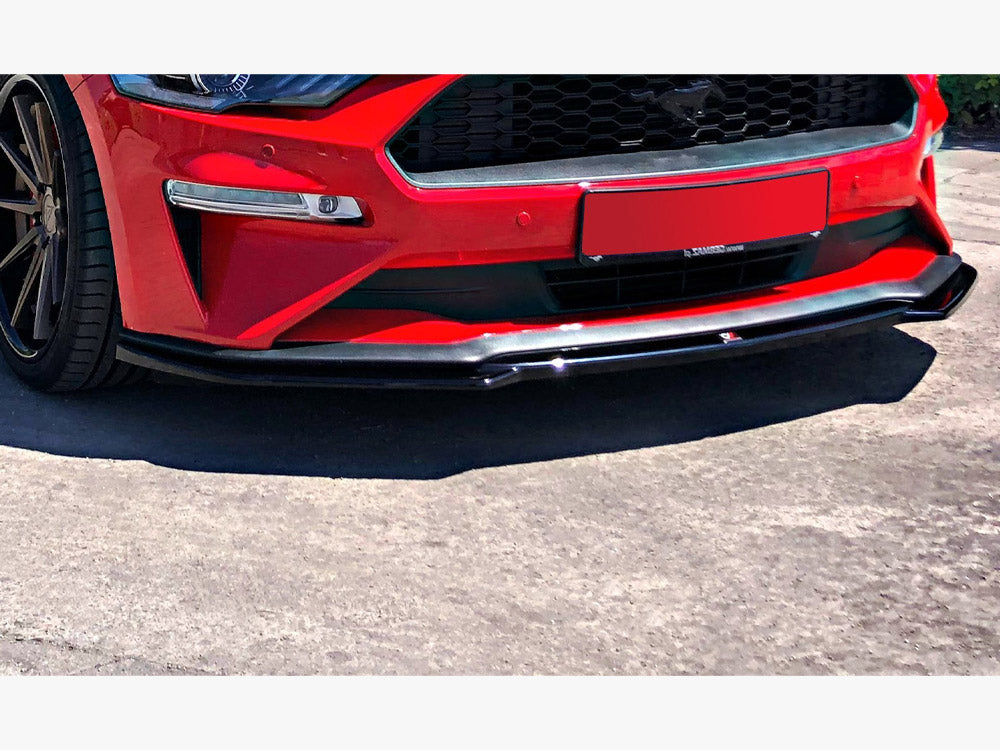 Front Splitter compatible with Ford Mustang Mk6 Facelift (2018-)