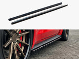 Side Skirts Diffusers compatible with Ford Mustang Mk6 Facelift (2017-)
