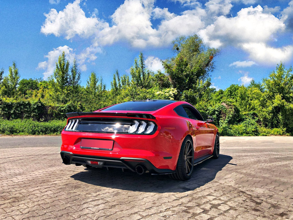Side Skirts Diffusers compatible with Ford Mustang Mk6 Facelift (2017-)