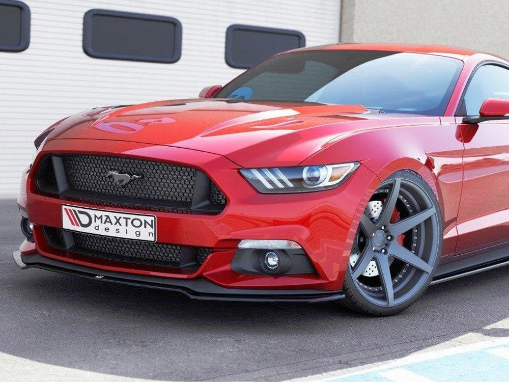 Front Splitter V.1 compatible with Ford Mustang Mk6 (2014-17)
