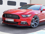Front Splitter V.1 compatible with Ford Mustang Mk6 (2014-17)