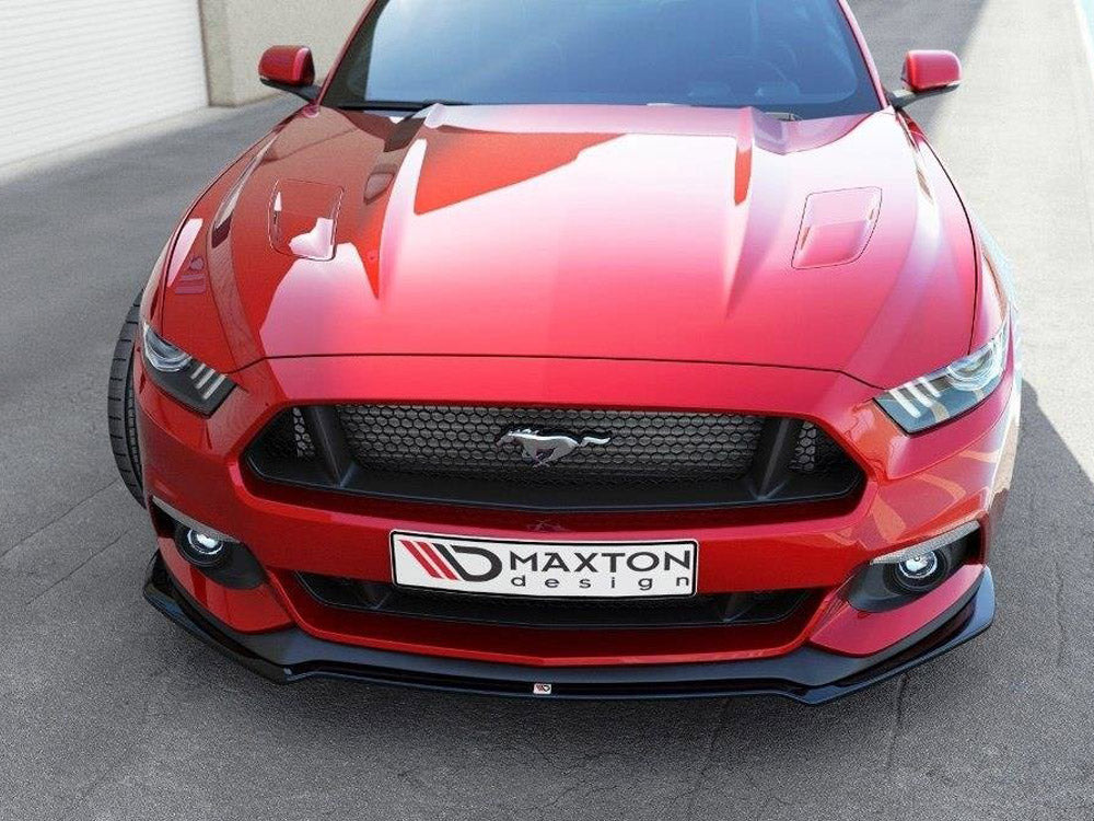 Front Splitter V.1 compatible with Ford Mustang Mk6 (2014-17)