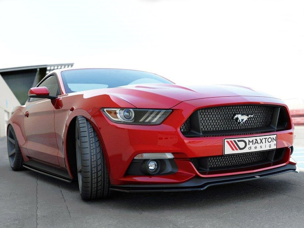 Front Splitter V.1 compatible with Ford Mustang Mk6 (2014-17)