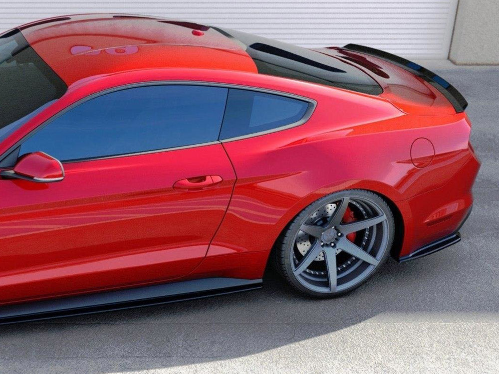 Rear Side Splitters compatible with Ford Mustang Mk6 (2014-17)