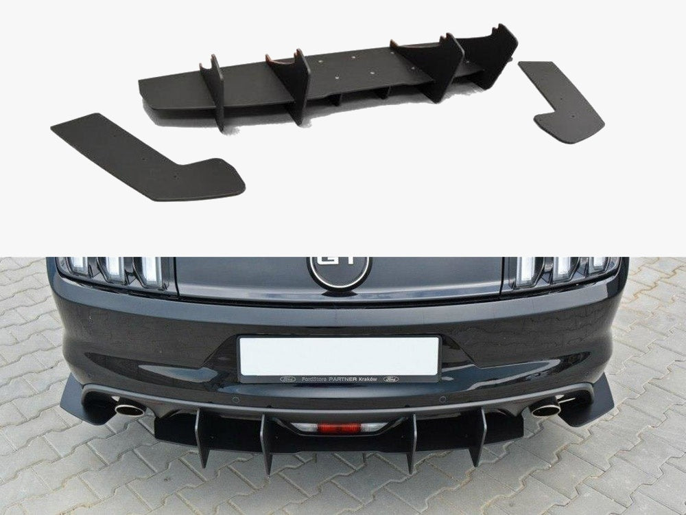 Rear Diffuser compatible with Ford Mustang GT Mk6