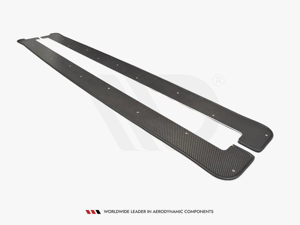 Racing Side Skirts Diffusers compatible with Ford Mustang GT Mk6