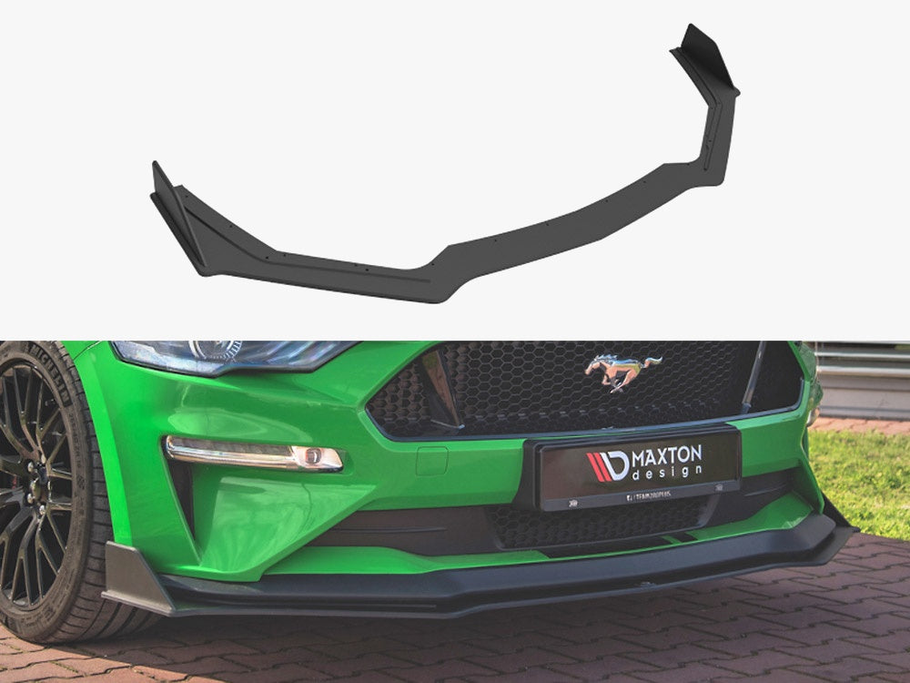 Street PRO Front Splitter V.2 compatible with Ford Mustang GT Mk6 Facelift