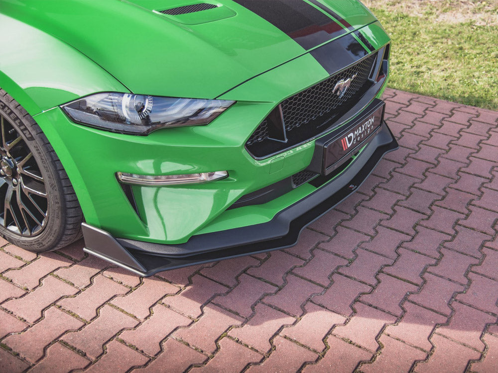 Street PRO Front Splitter V.2 compatible with Ford Mustang GT Mk6 Facelift