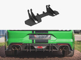 Street PRO Rear Diffuser compatible with Ford Mustang GT Mk6 Facelift - Red
