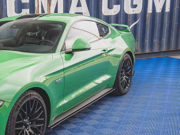 Racing Durability Rear Side Splitters Street PRO V.1 Ford Mustang GT MK6 Facelift (2017-)