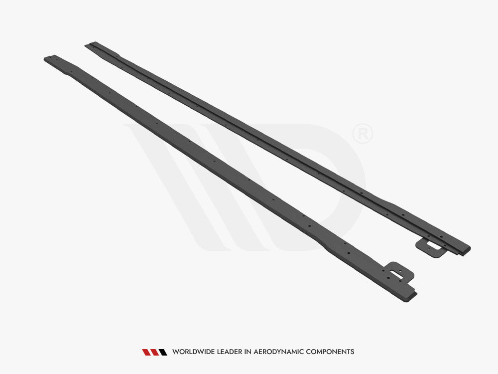 Street PRO Side Skirts Diffusers V.1 Ford Mustang GT MK6 Facelift (2017-)