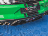 MAXTON DESIGN Central Rear Splitter Ford Mustang GT Mk6 Facelift (2017-)