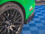 Rear Side Splitters V.1 + Flaps compatible with Ford Mustang GT Mk6 Facelift