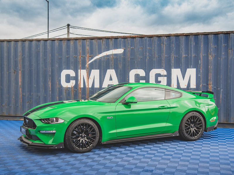Side Skirts Diffusers + Flaps Ford Mustang GT Mk6 Facelift (2017-)