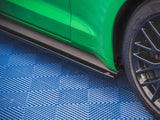 Side Skirts Diffusers + Flaps compatible with Ford Mustang GT Mk6 Facelift (2017-)