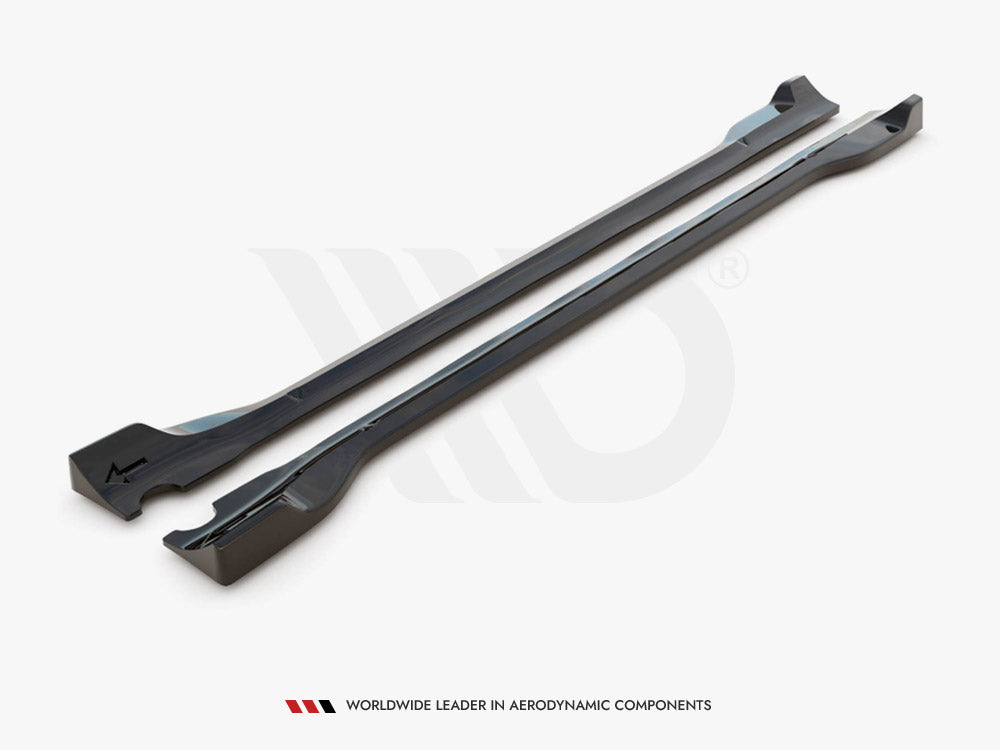 Side Skirts Diffusers compatible with Ford Escape Mk3 (2012-2019)