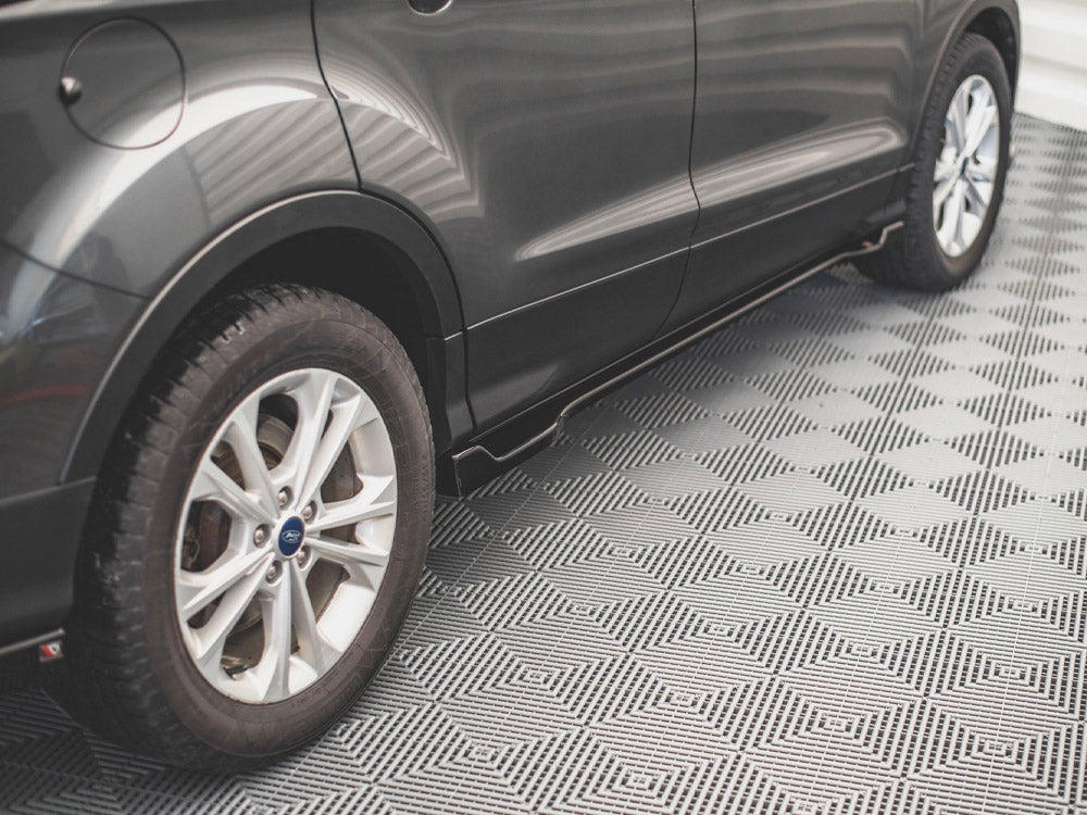 Side Skirts Diffusers compatible with Ford Escape Mk3 (2012-2019)