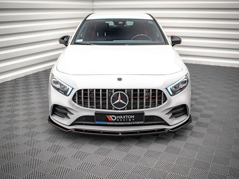 Front Splitter V.4 Mercedes A35 AMG / AMG-Line W177