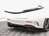 Rear Splitter (Vertical Bars) V.1 compatible with Mercedes A 35 AMG Sedan V177