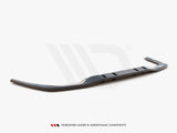 MAXTON DESIGN Central Rear Splitter V.1 (Vertical Bars) Mercedes A 35 AMG Sedan V177