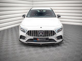 Front Splitter V.5 compatible with Mercedes A35 AMG / AMG Line W177