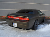 Rear Side Splitters compatible with Dodge Challenger Mk3 PHASE-1 SRT8 Coupe