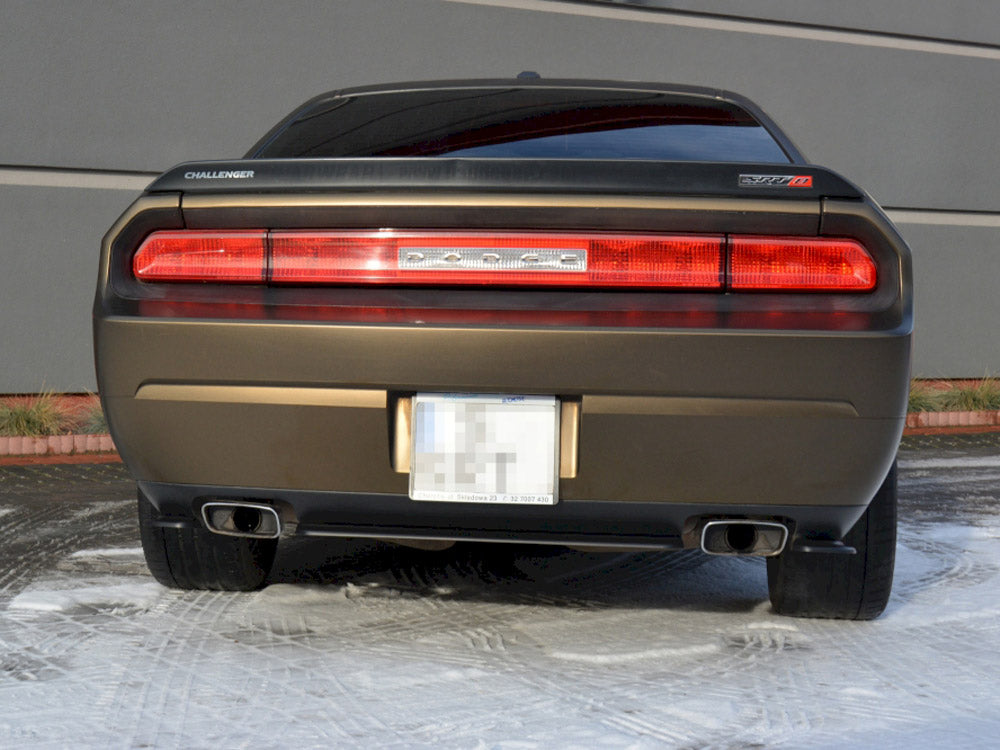Rear Side Splitters compatible with Dodge Challenger Mk3 PHASE-1 SRT8 Coupe