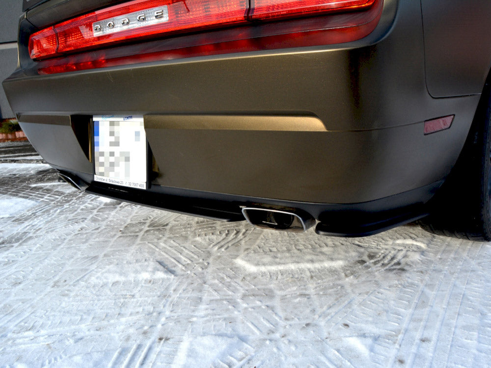 Rear Side Splitters compatible with Dodge Challenger Mk3 PHASE-1 SRT8 Coupe