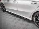 Side Skirts Diffusers V.2 compatible with Mercedes A35 AMG / AMG Line W177