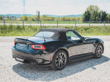 Rear Side Splitters compatible with Abarth 124 Spider