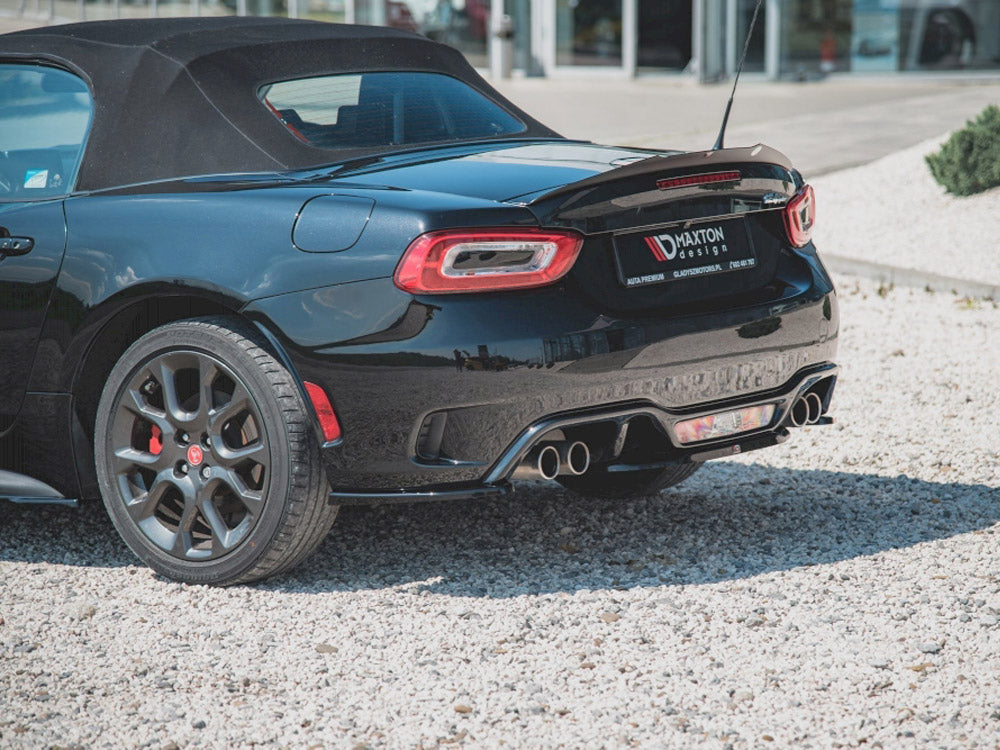 Rear Side Splitters compatible with Abarth 124 Spider