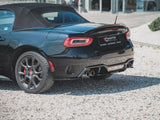 Rear Side Splitters compatible with Abarth 124 Spider