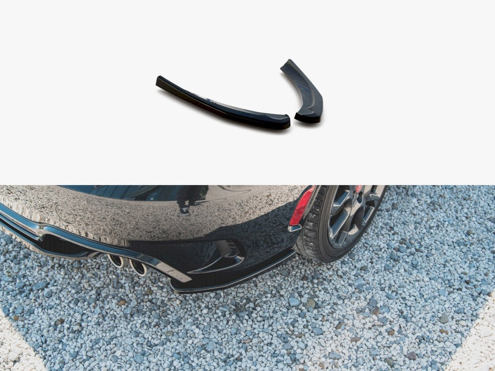 Rear Side Splitters compatible with Abarth 124 Spider
