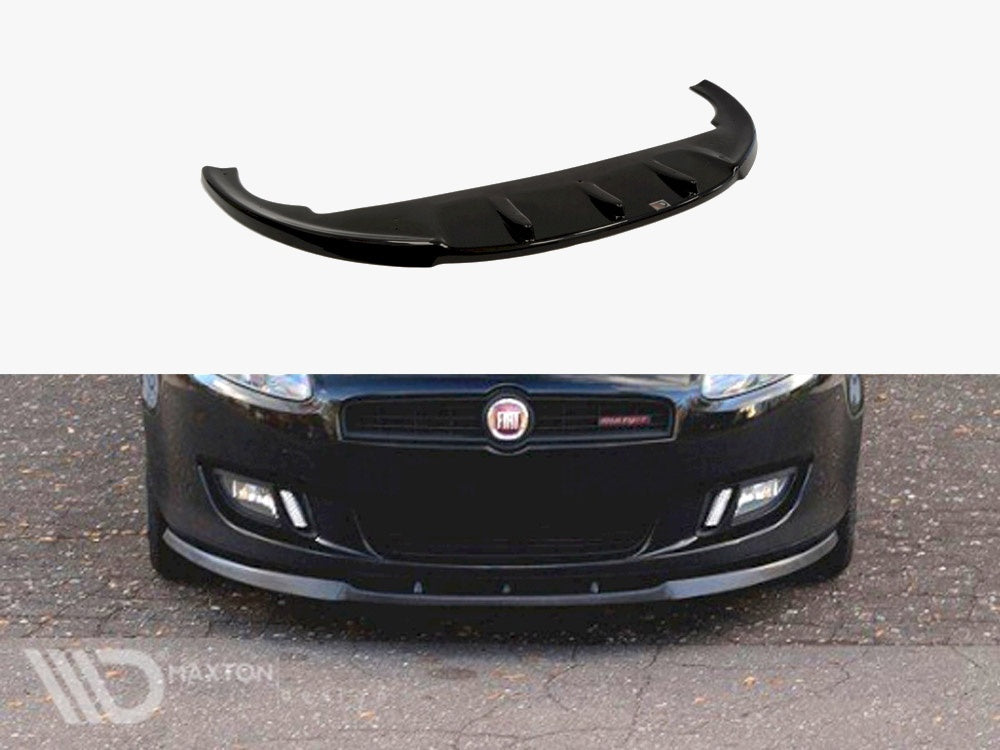 Front Splitter compatible with Fiat Bravo II - Textured