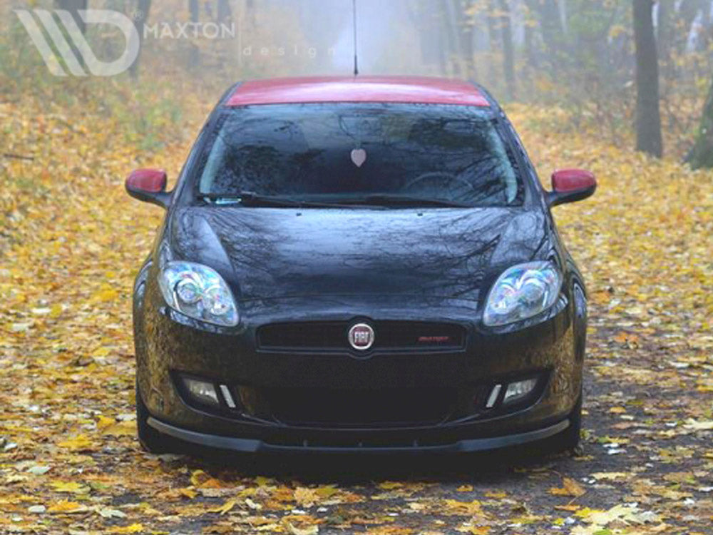 Front Splitter compatible with Fiat Bravo II - Carbon Look