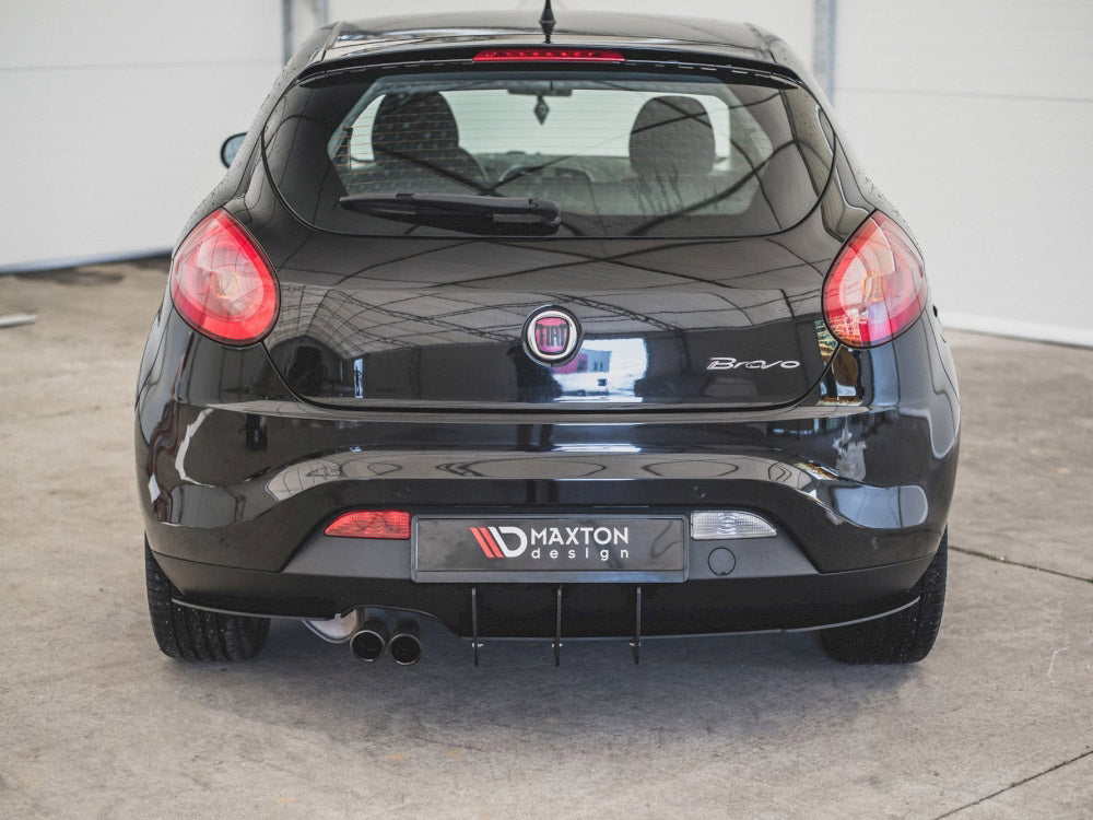 Rear Diffuser compatible with Fiat Bravo Sport Mk2 (2007-2014)