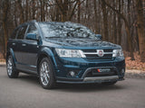 Front Splitter compatible with Fiat Freemont (2011-2015) - Carbon Look
