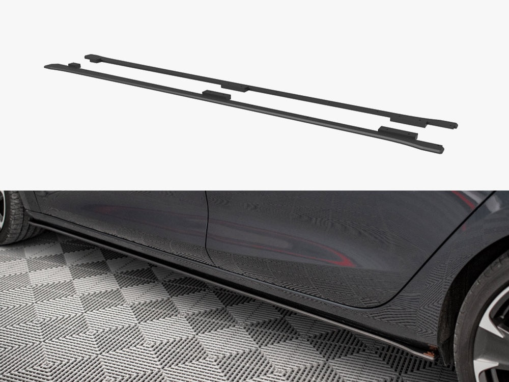 Street PRO Side Skirts Diffusers compatible with CUPRA Leon ST / Hatchback Mk1 / Mk1 Facelift