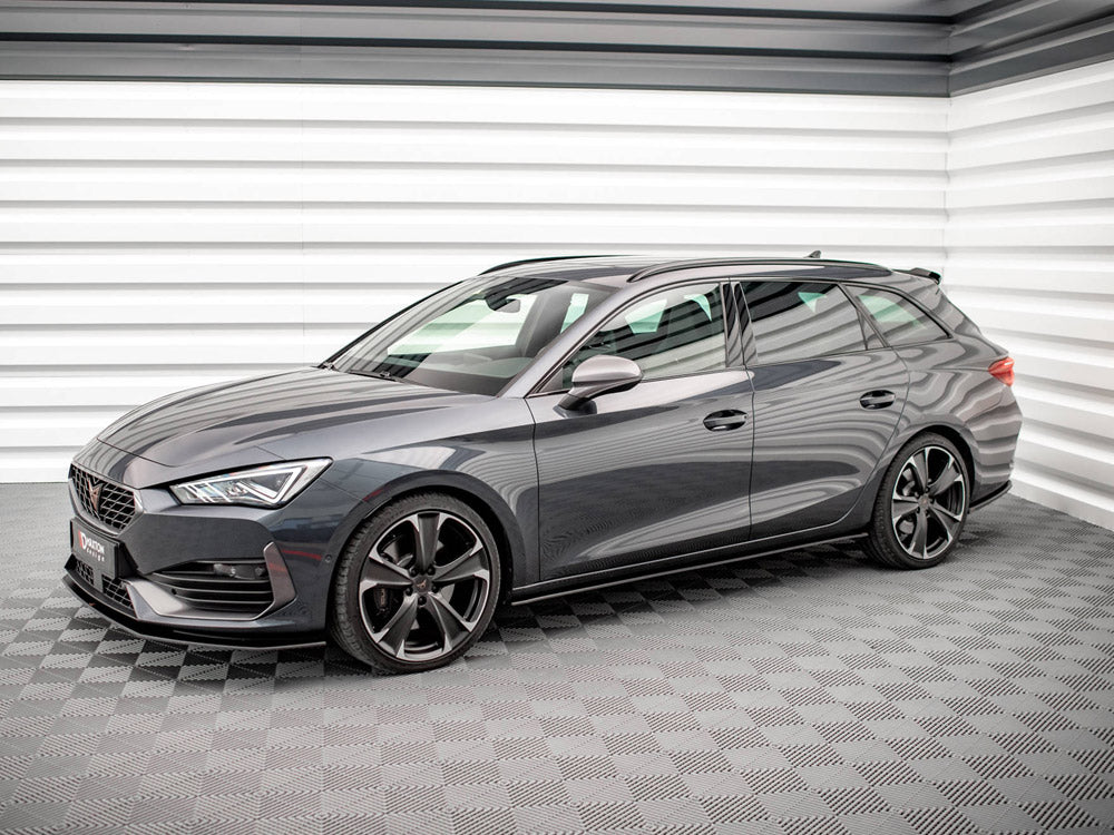 Street PRO Side Skirts Diffusers compatible with CUPRA Leon ST / Hatchback Mk1 / Mk1 Facelift