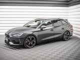 Street PRO Side Skirts Diffusers compatible with CUPRA Leon ST / Hatchback Mk1 / Mk1 Facelift