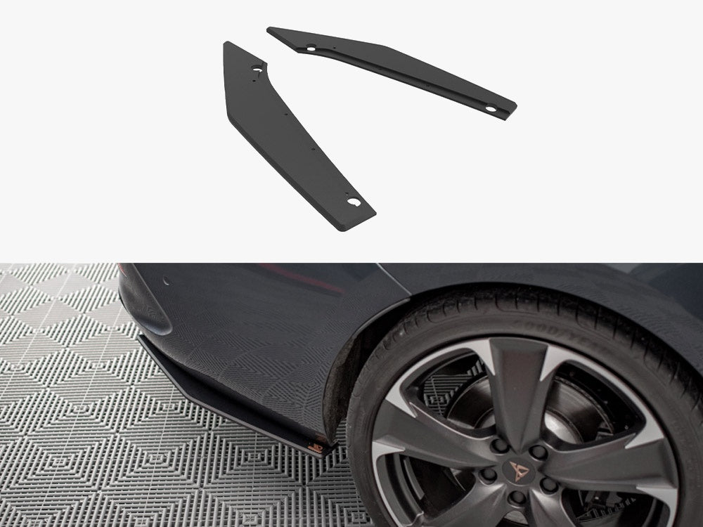 Street PRO Rear Side Splitters compatible with CUPRA Leon ST Mk1