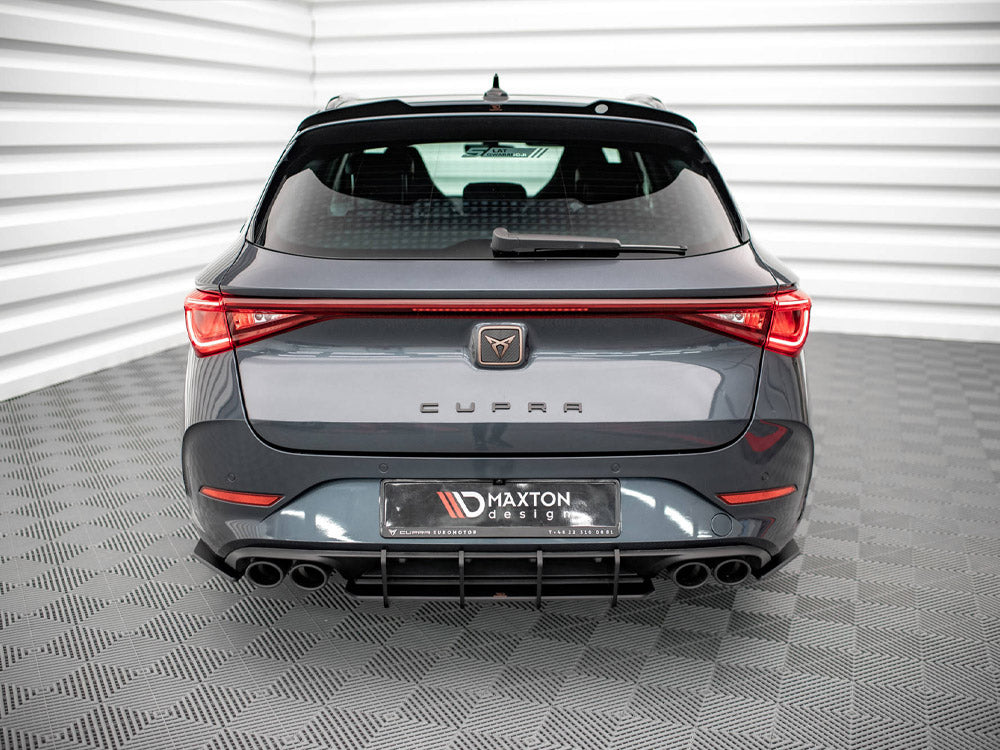 Street PRO Rear Side Splitters compatible with CUPRA Leon ST Mk1