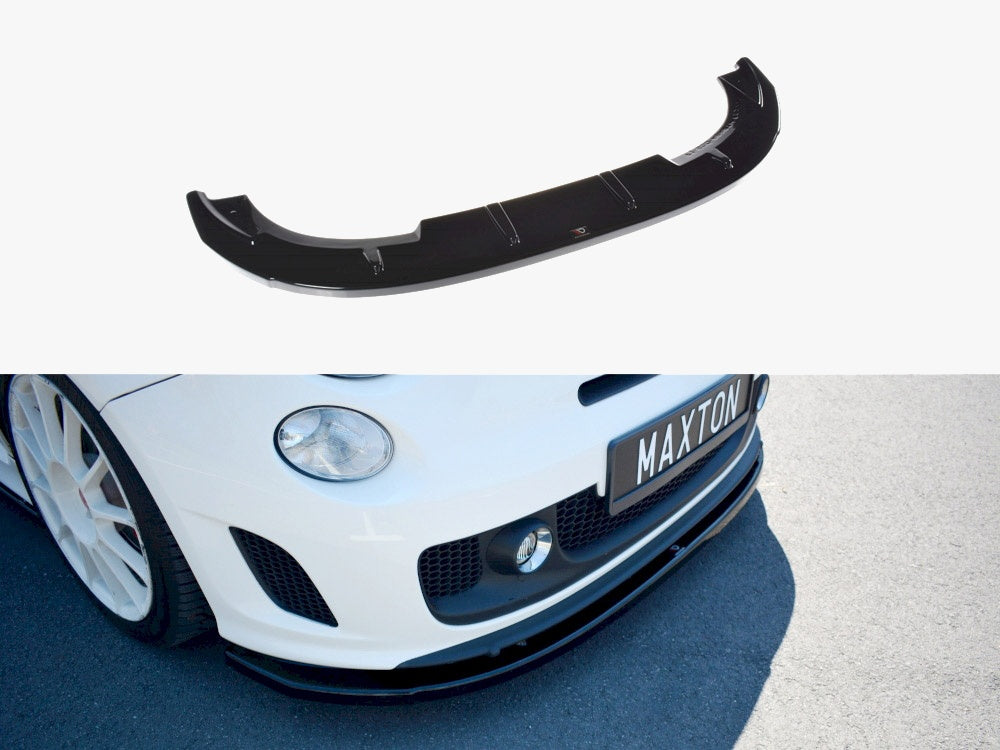 Front Splitter V.2 compatible with Abarth 500 Mk1