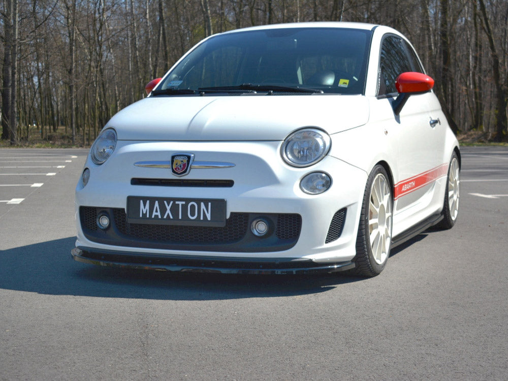 Front Splitter V.2 compatible with Abarth 500 Mk1